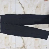 شلوار پارچه ترک کمر دو دکمه سایز  38