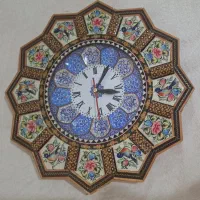 ساعت دیواری خاتم کاری اصفهان