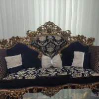 مبل نه نفره|مبلمان خانگی و میز عسلی|میانه, |دیوار