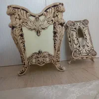 ست جا دستمال و سطل زباله