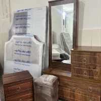 فروش آینه و کنسول تخت و خواب چوبی با کیفیت بالا