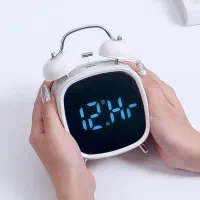 ساعت رومیزی زنگ‌دار دیجیتال LED ، حالت شب و Snooze|ساعت دیواری و تزئینی|تهران, هفت حوض|دیوار