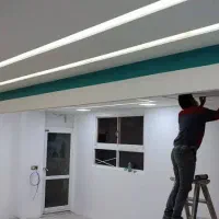 نقاشی ساختمان زیرسازی کاغذ دیواری بتونه کناف|خدمات پیشه و مهارت|اصفهان, خانه اصفهان|دیوار