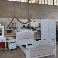 سرویس خواب تک نفره رمانتیک (سایز ۱۲۰)|تخت و سرویس خواب|وحیدیه, |دیوار