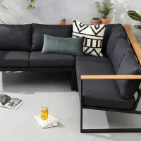 مبل فلزی راحتی|مبلمان خانگی و میز عسلی|محمدشهر, عباس آباد|دیوار