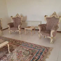 مبل استیل با میز نهار خوری|مبلمان خانگی و میز عسلی|تهران, بوستان چیتگر|دیوار
