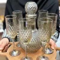 جام وتنگ طلایی و نقره ،عسلی