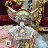 کشکول شکلات خوری چینی وارداتی|ظروف سرو و پذیرایی|تهران, سازمان آب|دیوار