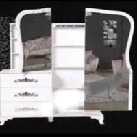 سرویس کامل تخت۲نفره+پاتختی+میزتوالت+صندلی|تخت و سرویس خواب|سبزوار, کاشفی شمالی (دادگستری)|دیوار