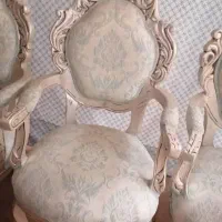 چهار عدد مبل تک نفره فرحی شیک ، کاملا چوبی و سالم|مبلمان خانگی و میز عسلی|تبریز, |دیوار