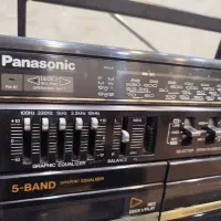 رادیو ضبط پرتابل پاناسونیک Panasonic|سیستم صوتی خانگی|ساوه, |دیوار