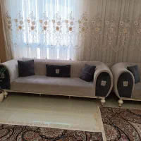 یک دست مبلمان هشت نفره|مبلمان خانگی و میز عسلی|قزوین, |دیوار