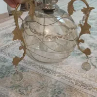 لوستر برنز یا برنج درحدنو|لوستر و چراغ آویز|گلستان (تهران), |دیوار