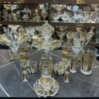 کریستال طلاکاری