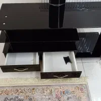 میز TVشیشه ایی مشکی