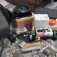 وسایل کامل کاشت ناخن|آرایشی، بهداشتی، درمانی|ری, دولت‌آباد|دیوار