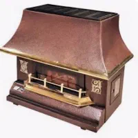 خنچه عروس ، بخاری گازی ، جا ظرفی رو کابینتی