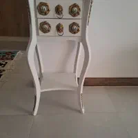 میز تلفن سفید