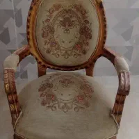 مبل سلطنتی نه نفره چوب گردووسینکه ظرفشویی دولگن|مبلمان خانگی و میز عسلی|میانه, |دیوار