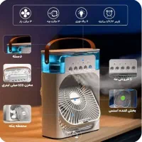 کولر مه پاش رو میزی|پنکه و تصفیه‌کنندهٔ هوا|قم, شهرک امام حسن|دیوار