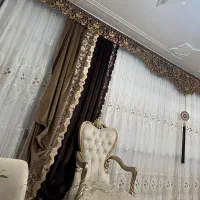 پرده به همراه والان.و کتیبه