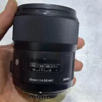 لنز سیگما ارت مانت نیکون ۳۵ میلیمتر