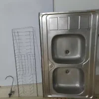 سینک آبچکان وشیر تسویه آب خارجی کره ای