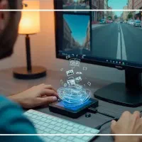 بکاپ گیری و انتقال فایل دوربین مداربسته روی فلش