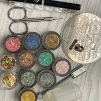 لوازم کاشت ناخون|آرایشی، بهداشتی، درمانی|بندر انزلی, قلم گوده|دیوار