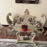 مبلمان سلطنتی راحتی ۹ نفره کم کارکردو...|مبلمان خانگی و میز عسلی|شاهرود, |دیوار