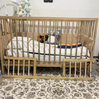 تخت کودک برند ایکیا|تخت و صندلی بچه|شیراز, ریشمک|دیوار