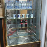یخجال ویترینی دو طرف نما آکواریومی ساخت سفارشی