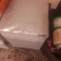 یک عدد دراور ایینه دار و پاتختی و نشیمن چرم|تخت و سرویس خواب|تهران, یوسف‌آباد|دیوار