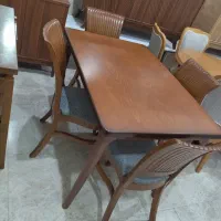 میز غذا خوری صدفی پلاس|میز و صندلی غذاخوری|اردبیل, |دیوار