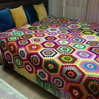 بافت روتختی پتو نوزاد ست سیسمونی جهیزیه