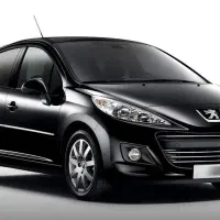 فروش حواله 207 مشکی فرمان برقی tu5