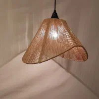 چراغ آویز/لوستر/مدرن/رافیا/مینیمال|لوستر و چراغ آویز|تهران, فردوسی|دیوار