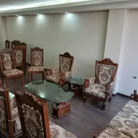 مبل با میز نهار خوری سلطنتی چوب روس اصل|مبلمان خانگی و میز عسلی|تهران, قیطریه|دیوار