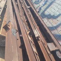 فروش تیراهن دسته دوم ستون زنبوری نبشی ۸ ،۱۰|مصالح و تجهیزات ساختمان|مهریز, |دیوار