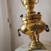 سماور برنزی ذغالی