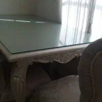 میز نهار خوری ۴نفره درحد نو|میز و صندلی غذاخوری|شیراز, شهرک امیر کبیر|دیوار