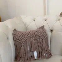 کوسن مکرومه|مبلمان خانگی و میز عسلی|تهران, شهرک شریعتی|دیوار