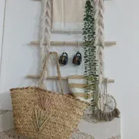 شلف مکرومه|کتابخانه، شلف، قفسه‌های دیواری|رشت, انصاری|دیوار