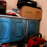 فروش دو عدد کمد زیر رختخوابی فلزی