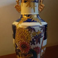 گلدان قلم آبی چین|کلکسیون اشیاء عتیقه|پردیس, فاز ۱۱|دیوار