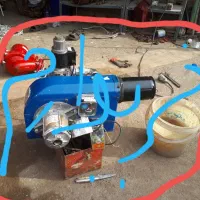 مشعل های گازی و گازوئیلی موتورخانه