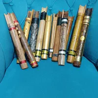 پوست چرم طبیعی نی انبان با دسته درجه یک