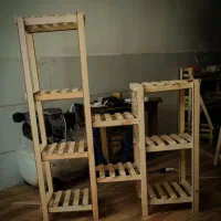 ساخت استند گل نیمکت چوبی جاکفشی درجه یک