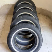 لاستیک 13 دورسفید وانت پیکان دور سفید