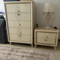 سرویس خواب دونفره/۸ ماه کارکرد/سالم و تمییز|تخت و سرویس خواب|چالوس, |دیوار
